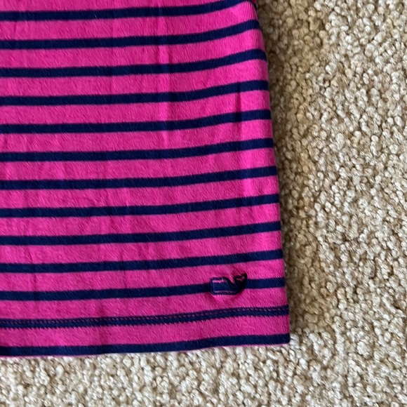 Navy and Pink Striped Vineyard Vines shirts - Picture 2 of 4